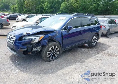 2017 Subaru Outback 2.5I Limited из США, поврежденный, VIN 4S4BSANC2H3370884